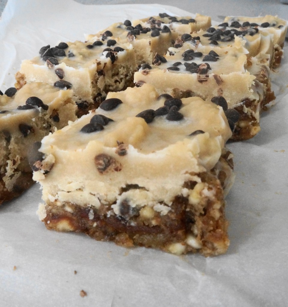 Cookie Dough Bars (V) | Busy Girl Healthy World