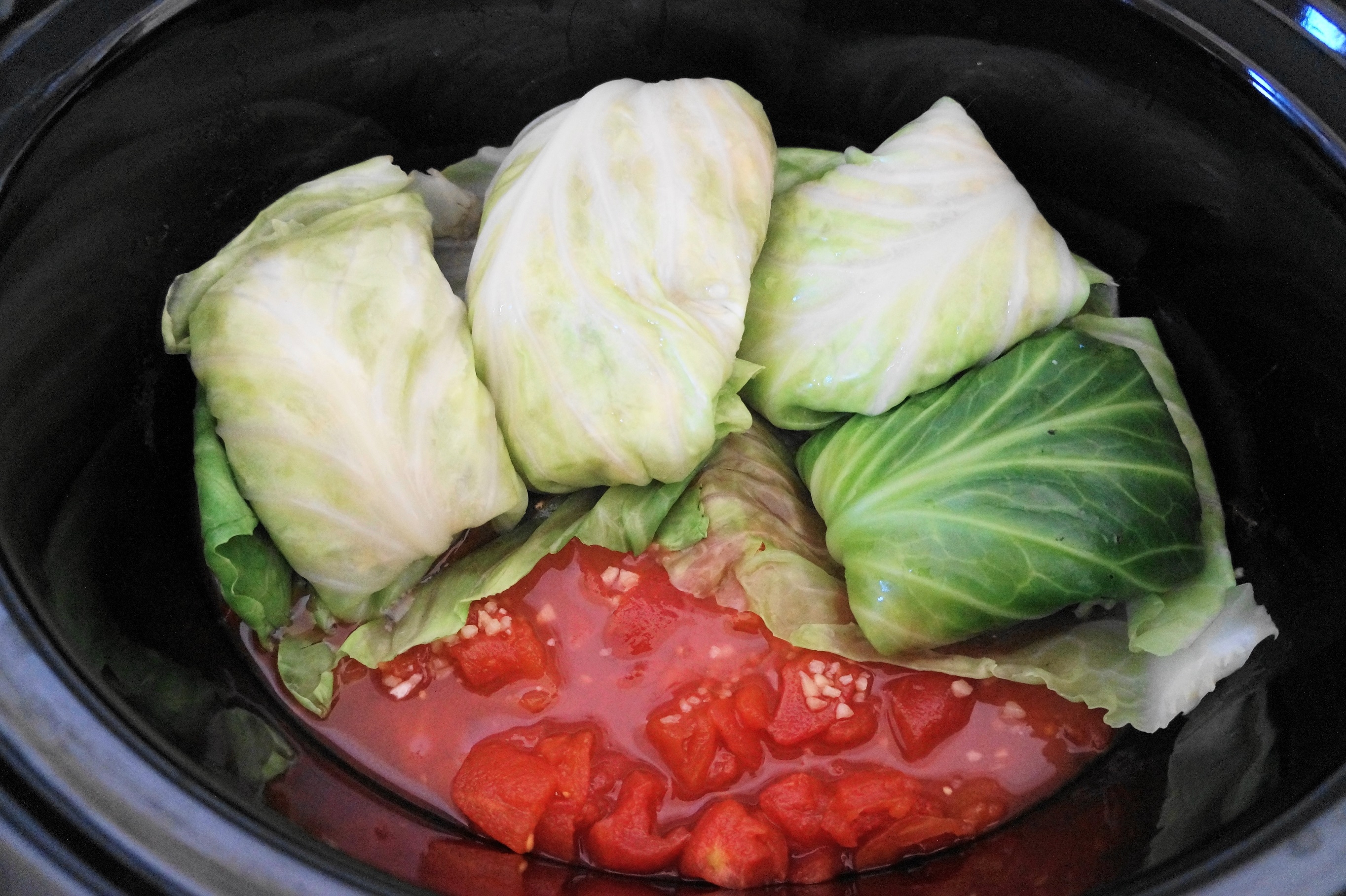 Crock-Pot Vegetarian Stuffed Cabbage (GF) | Busy Girl Healthy World